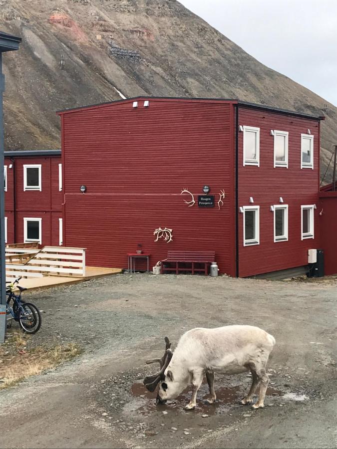 לונגיירביין Haugen Pensjonat Svalbard מראה חיצוני תמונה